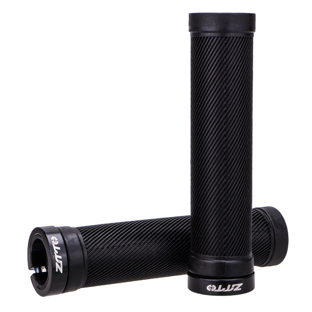 ZTTO AG40 Bike Anti-slip Handlebar Single-sided Locking Shockproof Rubber Bicycle Grips ZTTO AG40 Bike Anti-slip Handlebar Single-sided Locking Shockproof Rubber Bicycle Grips